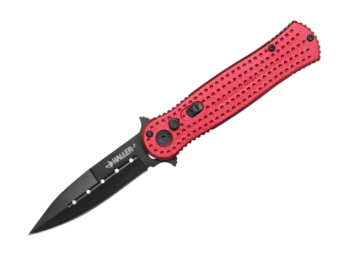 Vystřelovací nůž Haller 84660 červený